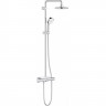 Душевая система GROHE EUPHORIA 190 с термостатическим смесителем и полочкой, хром 26249000