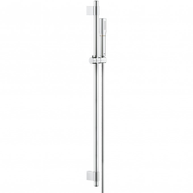 Душевой гарнитур GROHE RAINSHOWER GRANDERA (ручной душ, штанга 900 мм, шланг 1750 мм), хром/золото 26038IG0
