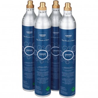 Комплект баллонов с углекислым газом GROHE BLUE, 425 г (4 шт.)