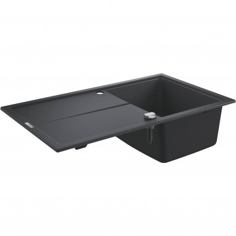 Мойка GROHE K400, 860 x 500 мм, черный гранит