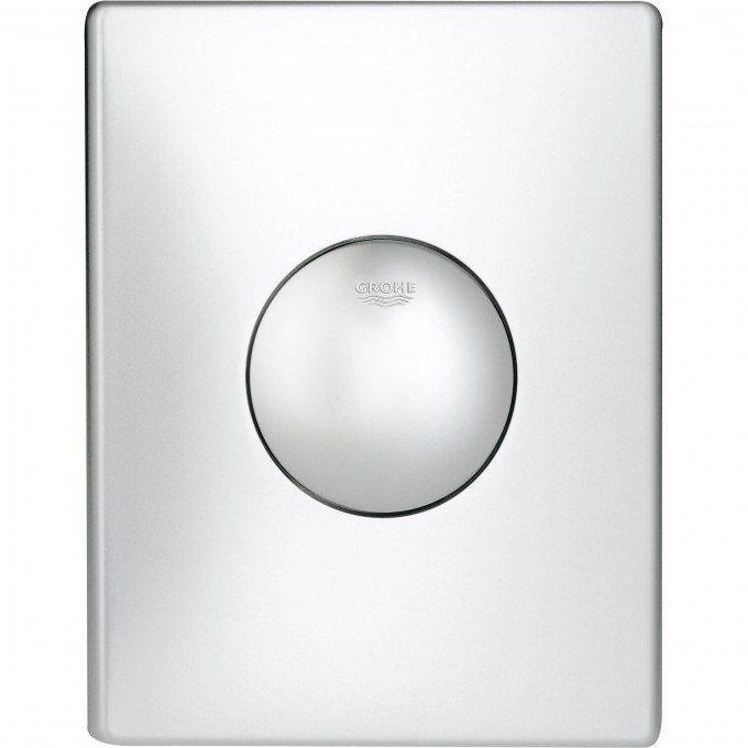 Панель смыва для унитаза GROHE SKATE (1 режим смыва), матовый хром () 38573P00