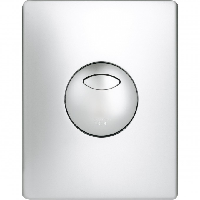 Панель смыва для унитаза GROHE SKATE (3 режима смыва), матовый хром 38862P00