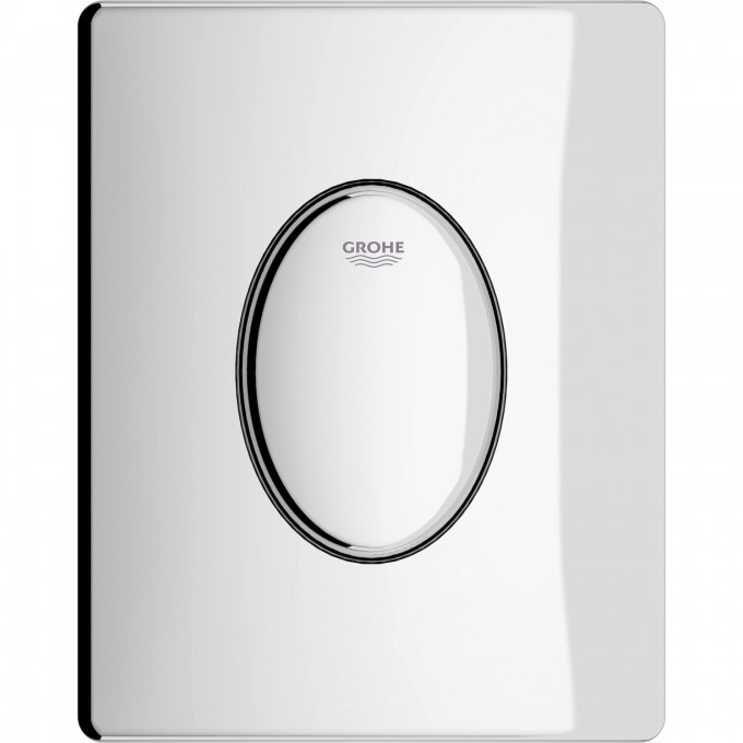 Панель смыва для унитаза GROHE SKATE AIR вертикальная (1 режим смыва), хром 38564000