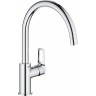 Смеситель для кухни GROHE BAULOOP с высоким C-образным изливом, хром () 31232001
