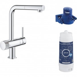Смеситель для кухни GROHE BLUE PURE MINTA с функцией фильтрации, хром (119706)
