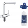 Смеситель для кухни GROHE BLUE PURE MINTA с функцией фильтрации, хром () 119706