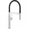 Смеситель для кухни GROHE ESSENCE с профессиональной лейкой, поворотный излив, хром () 30294000