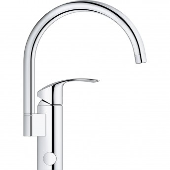 Смеситель для кухни GROHE EUROSMART NEW с высоким изливом, хром