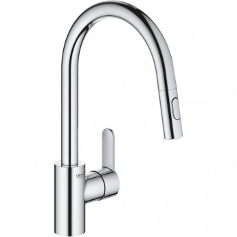 Смеситель для кухни GROHE EUROSTYLE COSMOPOLITAN, высокий излив, хром (31482003)