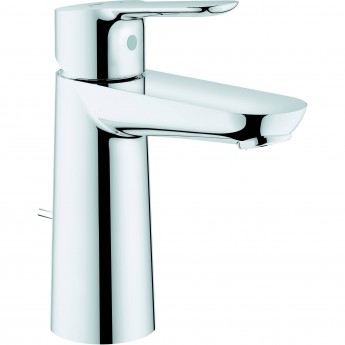 Смеситель для раковины GROHE BAUEDGE с донным клапаном, M-Size, хром