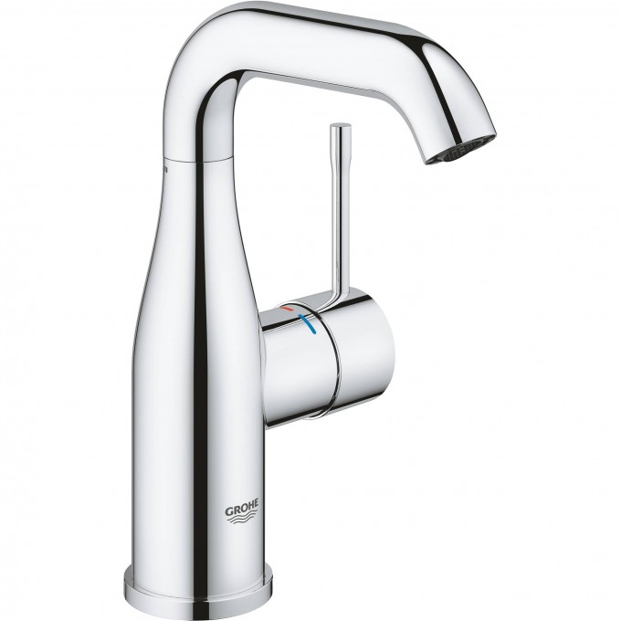 Смеситель для раковины GROHE ESSENCE NEW нажимным донным клапаном, размер M, хром () 23798001
