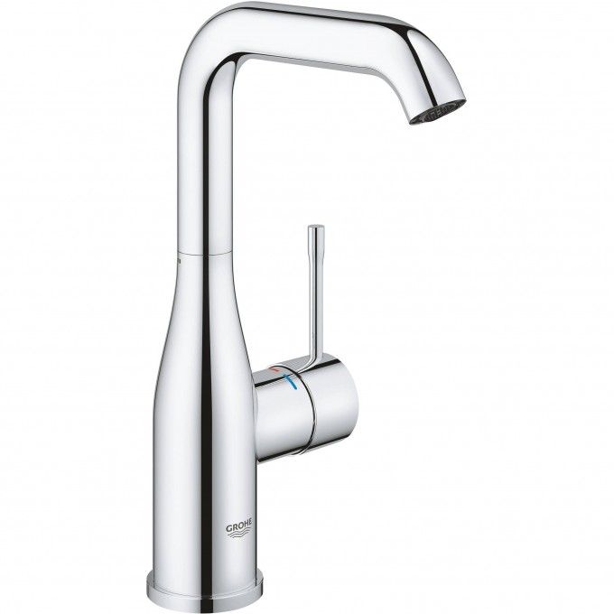 Смеситель для раковины GROHE ESSENCE NEW с нажимным донным клапаном, размер L, хром () 23799001