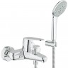 Смеситель для ванны GROHE EURODISC COSMOPOLITAN с душевым гарнитуром, хром () 33395002