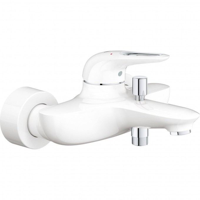 Смеситель для ванны GROHE EUROSTYLE NEW, белая луна 33591LS3