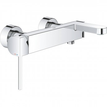 Смеситель для ванны GROHE PLUS, настенный монтаж, 1/2″