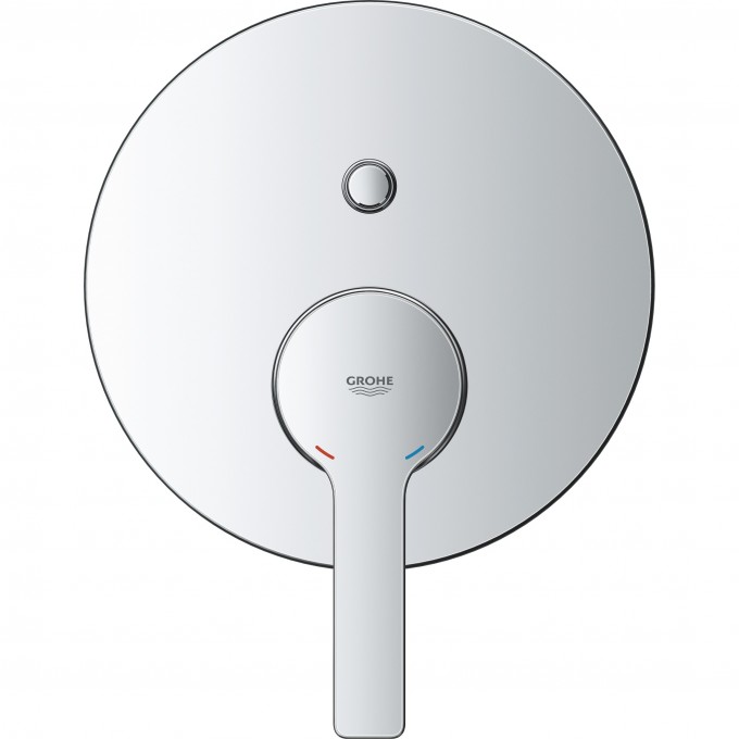 Смеситель однорычажный для ванны GROHE LINEARE NEW, круглая розетка, хром 24064001