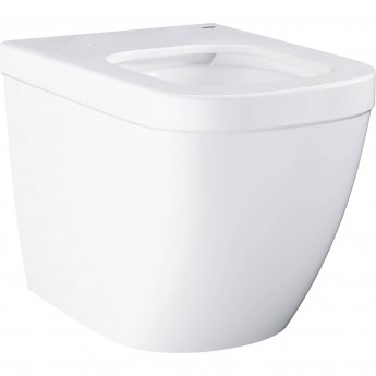 Унитаз напольный приставной безободковый GROHE EURO CERAMIC (без сиденья), альпин-белый Унитаз напольный приставной безободковый GROHE EURO CERAMIC (без сиденья), альпин-белый