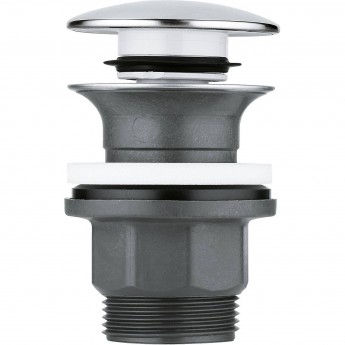 Универсальный нажимной донный клапан GROHE, хром