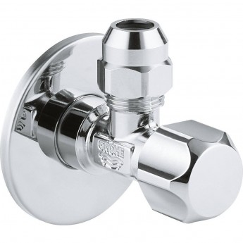 Вентиль угловой GROHE 1/2″-3/8″ для подключения смесителей, хром Вентиль угловой GROHE 1/2″-3/8″ для подключения смесителей, хром