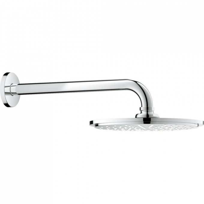 Верхний душ GROHE RAINSHOWER COSMOPOLITAN 210 мм, 1 режим, с настенным кронштейном 286 мм 26052000
