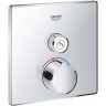 Внешняя часть смесителя GROHE GROHTHERM SMARTCONTROL на 1 выход, хром 29147000
