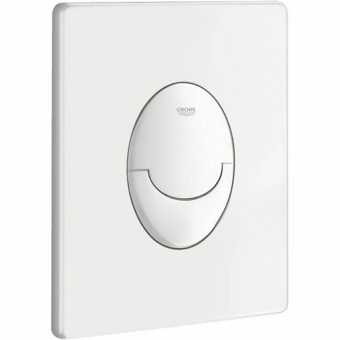 Панель смыва для унитаза GROHE SKATE AIR вертикальная (3 режима смыва), альпин-белый 38505SH0